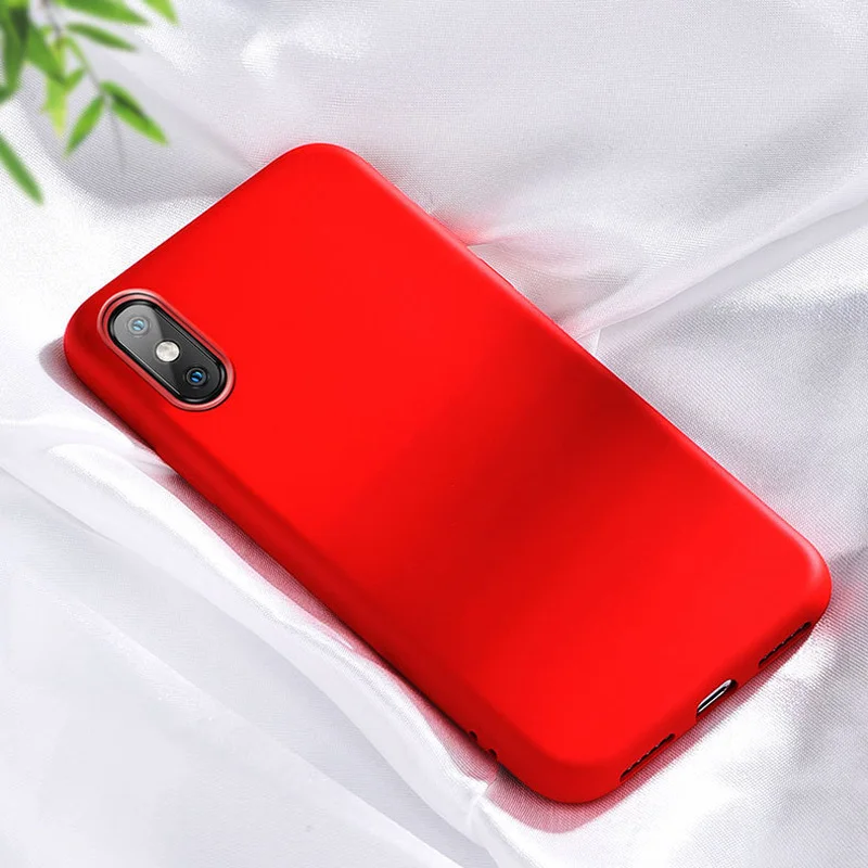 iphone liquid case red