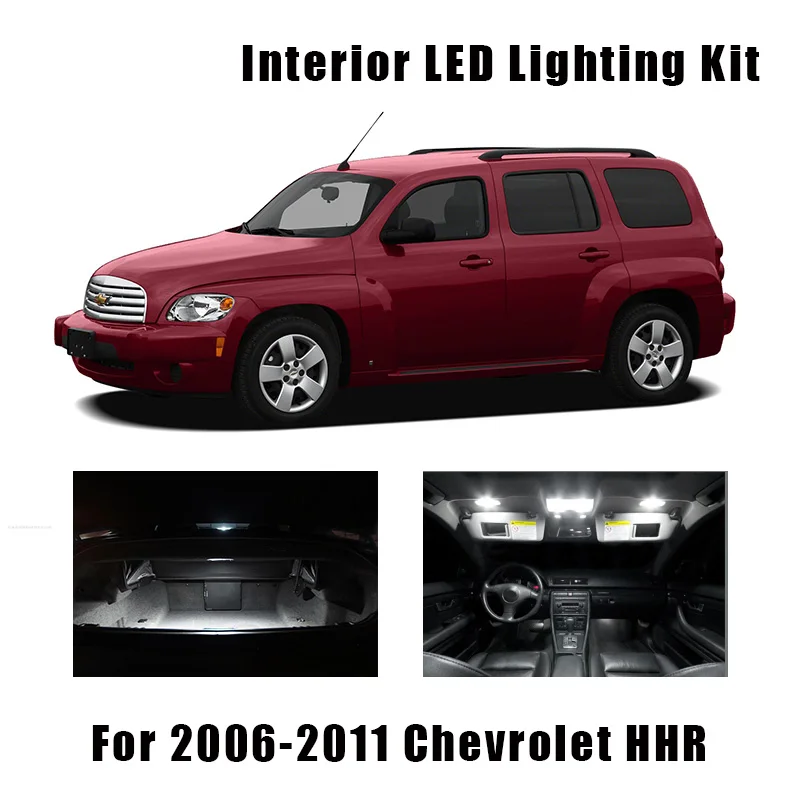 11 x Red LED Interior Light Kit For 2006-2011 Chevrolet Chevy HHR TOOL 11 x Red LED Interior Light Kit For 2006-2011 Chevrolet Chevy HHR TOOL