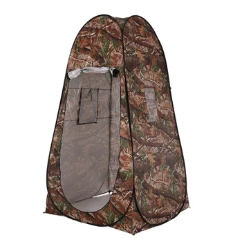 

Portable Privacy Shower Toilet Tent Camping Pop Up Tent Camouflage Changing Tent Moving Tents Privacy Toilet Changing Room