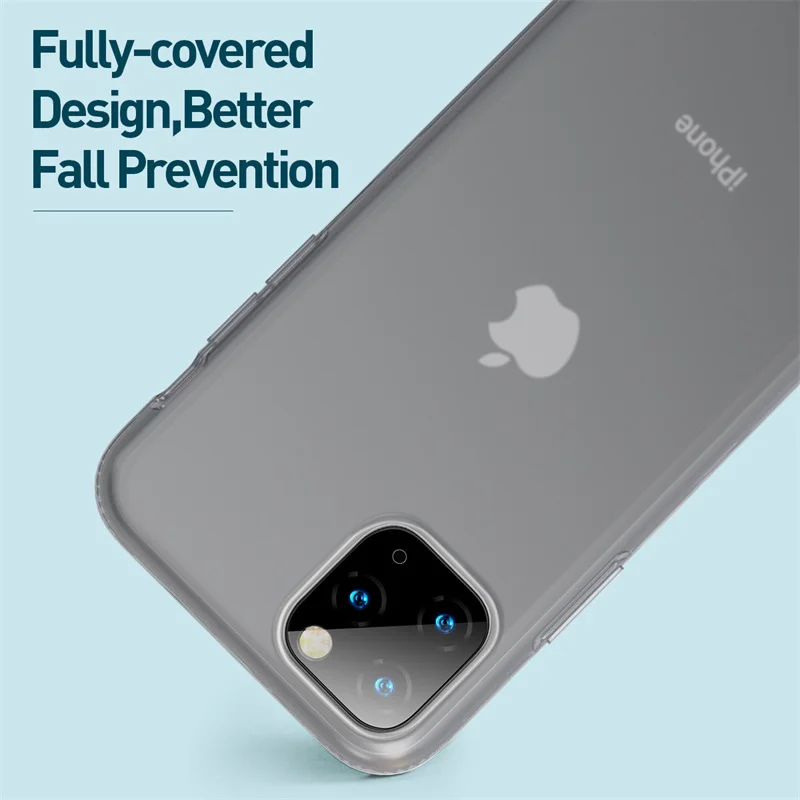 Чехол для телефона Baseus iPhone XI Pro Max Роскошная мягкая Жидкая силиконовая задняя