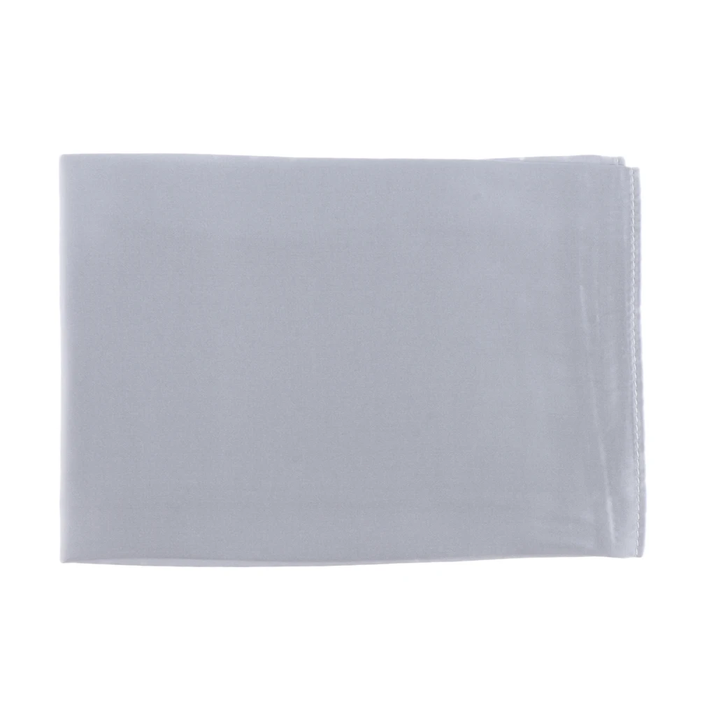 Men’s Gentle Pure Mulberry Silk Pocket Square Plain Solid Handkerchief Variety Colors 