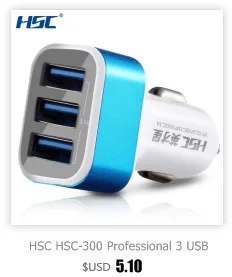 HSC YC37 Dual USB 3.1A автомобильное зарядное устройство Bluetooth MP3-плеер Быстрая зарядка поддержка для tf-карты u-диск смарт-зарядка сильная совместимость