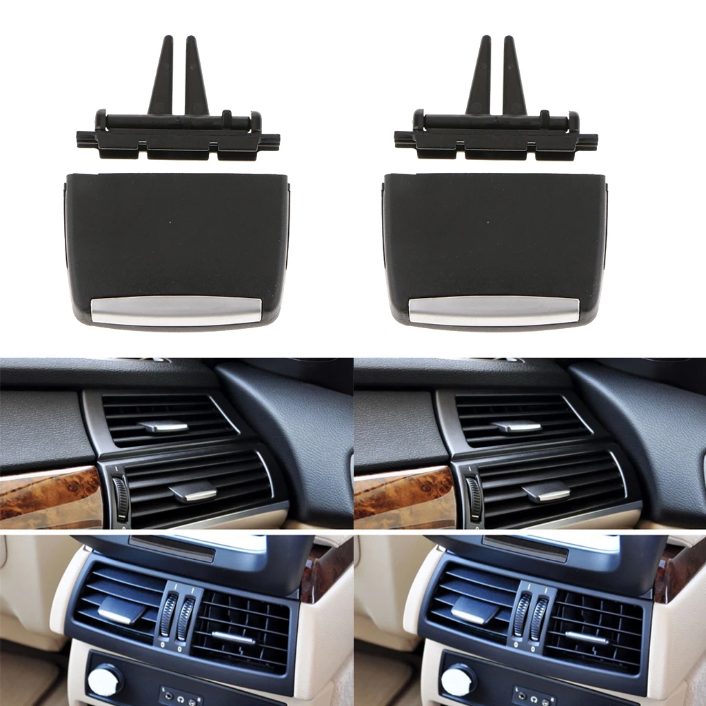 2pcs Rear A/C Air Conditioning Vent Outlet Tab Clip Repair Kit For BMW X5 X6