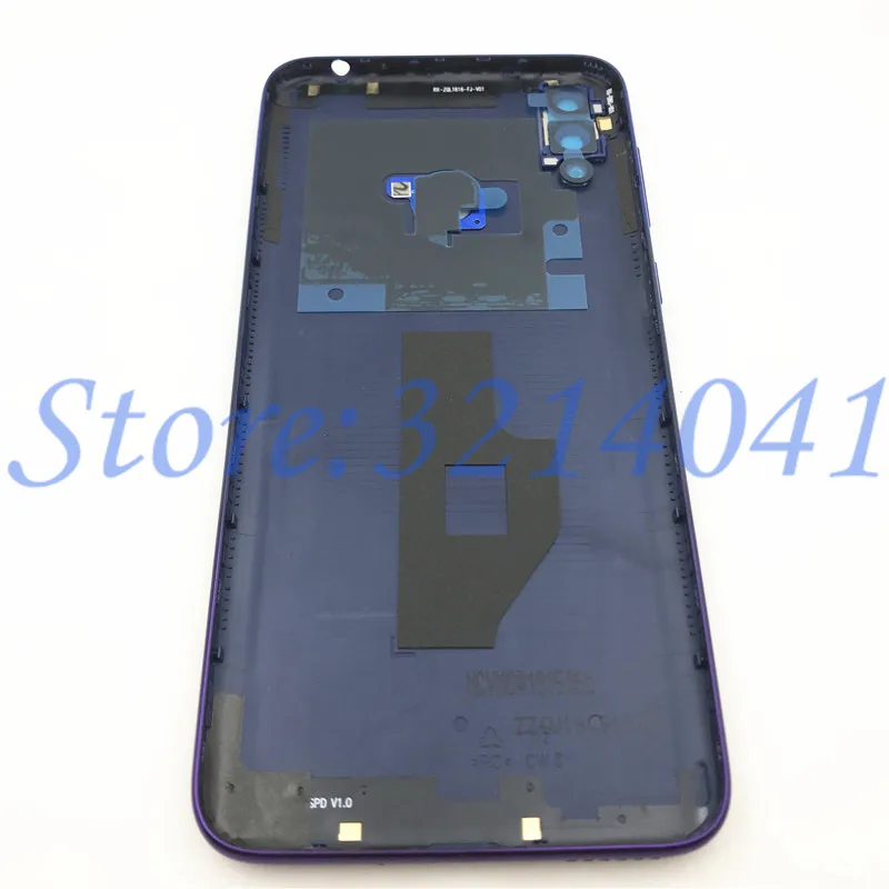 6,2" для huawei Honor 8C чехол для задней крышки батареи+ боковые кнопки питания+ стеклянный объектив+ вспышка+ логотип