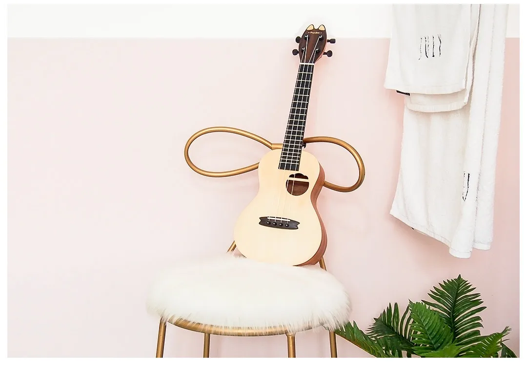 Xiaomi Populele Q1 23 дюйма Смарт-концертная укулеле Ukelele Uke поддерживает приложение обучения BT подключение ABS Гриф для начинающих