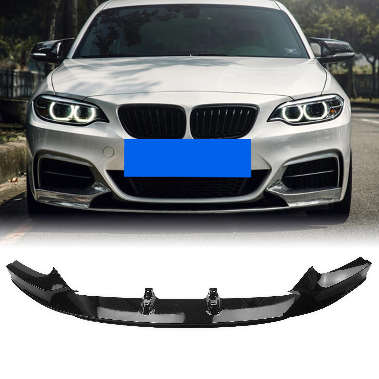 Auto-Hecklippe, kompatibel mit BMW Série 2 F22 F23 M Sport 2014-2018,  Stoßstangen-Diffusor-Spoiler : : Auto & Motorrad