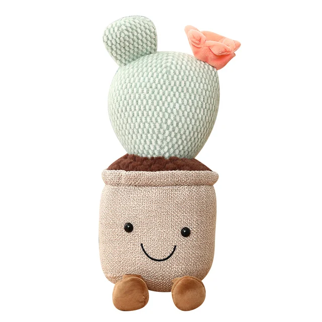 Kawaii Cactus Plush Toy Stuffed Plush Plant Girl Christmas Gifts Toys for Children Home Decor