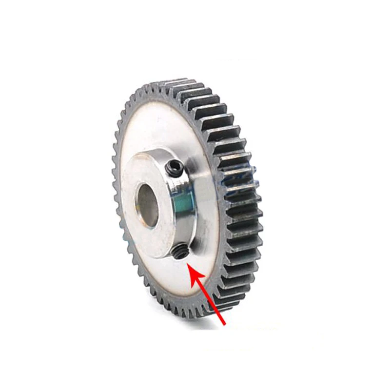 Spur Gear pinion 1.5M 65T 70T 80T 80Teeth Mod 1.5 Width 12mm Bore 8-20mm Teeth 45 steel CNC gear rack transmission industry