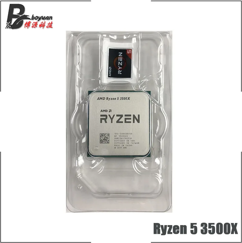 Процессор AMD Ryzen 5 3500X 3 6 ГГц ядер потоков 7 нм 65 Вт L3 = 32M 100-000000158 разъем AM4 новый без