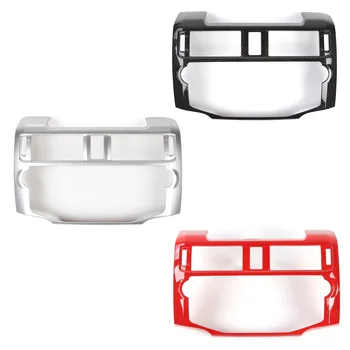 

Areyourshop Central Control Navigation Panel Trim Cover For 4Runner 2010+ Central Control Frame Trim Cover Car Auto Parts