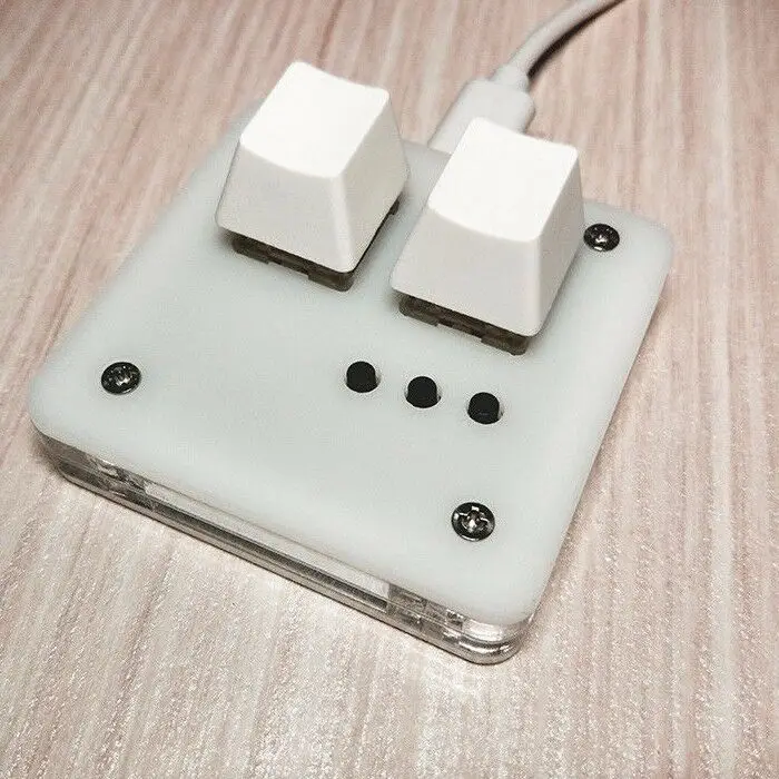 Teclado de Toque Simpad Mini Roda Eixo Testador Jogo Teclado Suporte Cheery mx Interruptor Vermelho Mecânico Osu - Imagem 5