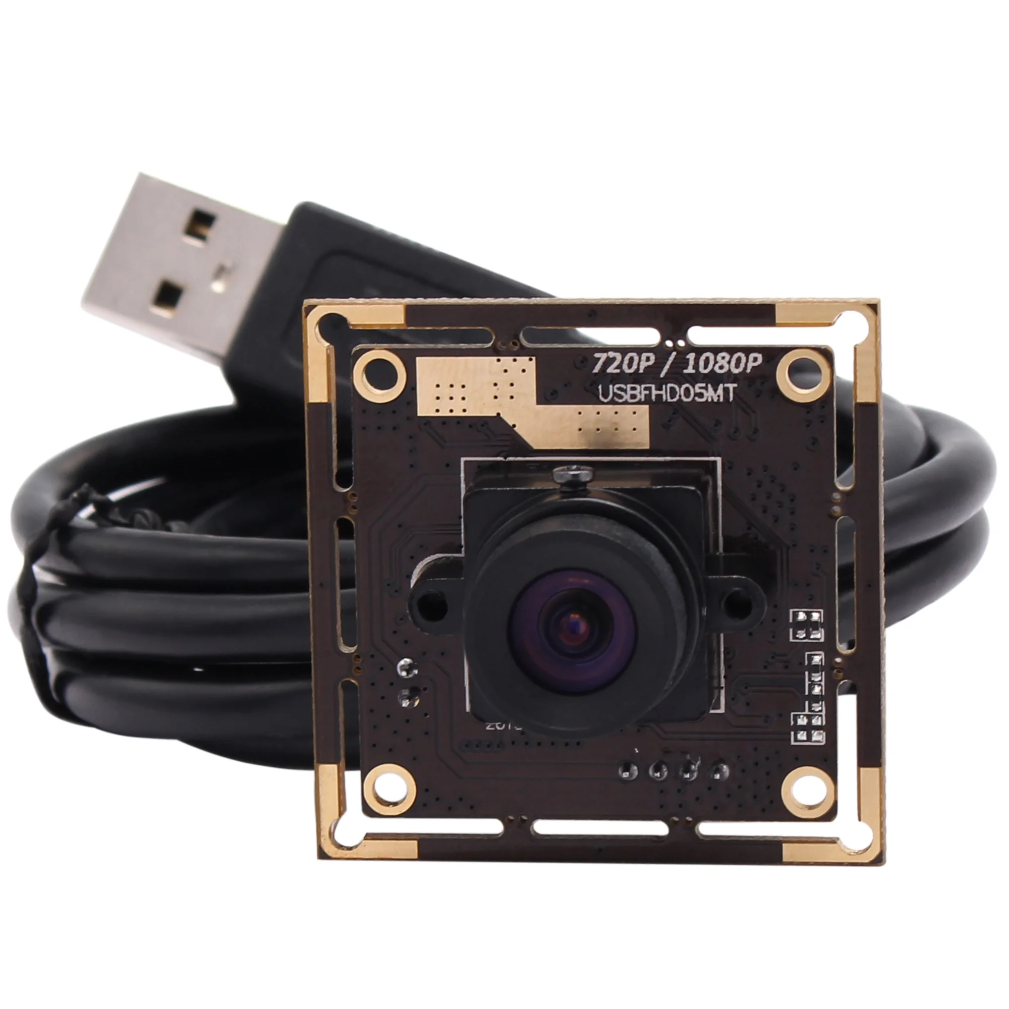 1080P USB Webcam High Speed 30fps No Distortion Lens CMOS