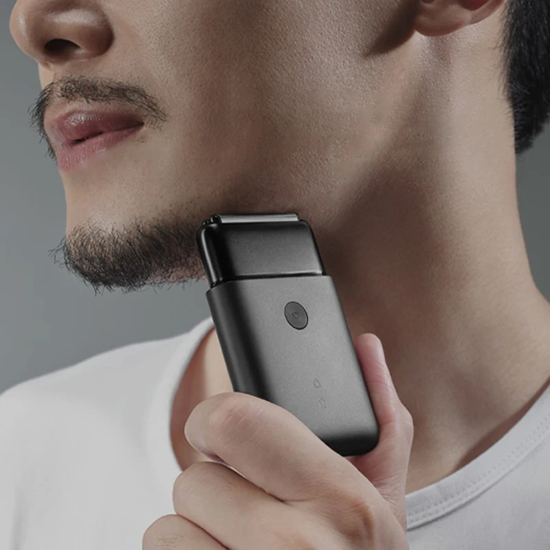 Оригинал Xiaomi Mijia электрическая бритва 2 лезвия USB перезаряжаемая умная мини