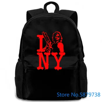 

Escape From New York I Love NY Snake Plissken Kurt Russell Action women men backpack laptop travel school adult