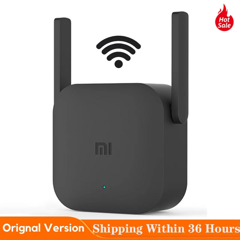 

Xiaomi Mijia WiFi Repeater Pro 300M Mi Amplifier Network Expander Router Power Extender Roteador 2 Antenna for Router Wi-Fi