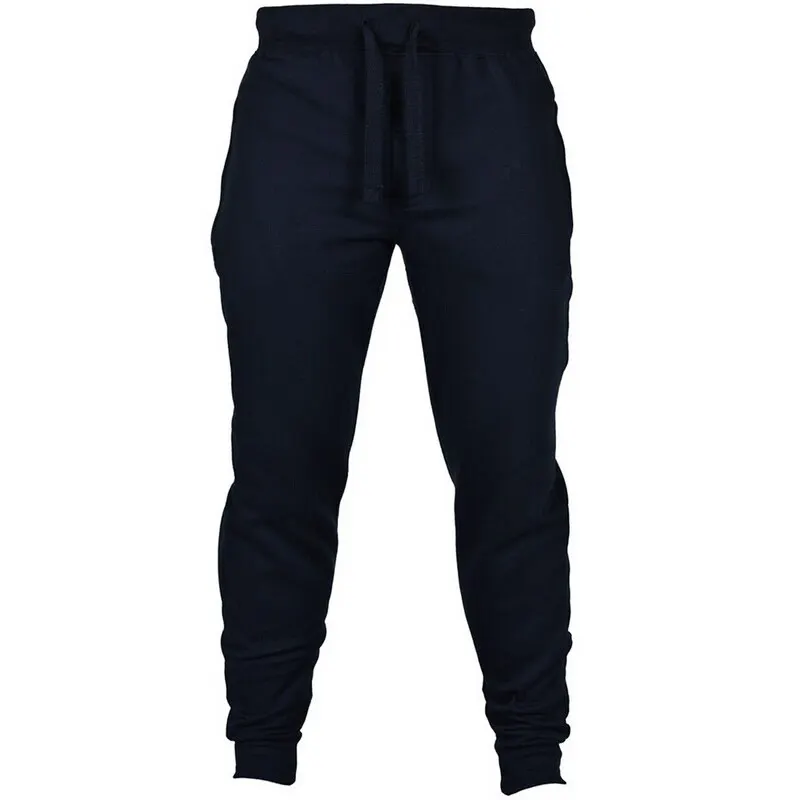 navy SFIT повседневные спортивные штаны, одноцветные модные уличные брюки, мужские штаны для бега, большие размеры, брендовые высококачественные Серые Мужские штаны - Цвет: navy
