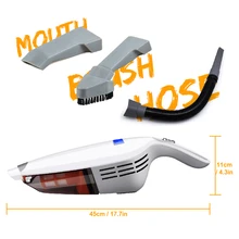 Carbole ручной пылесос беспроводной пылесос с 12 В литиевой батареей с зарядкой Быстрая Зарядка Светодиодный дисплей питания