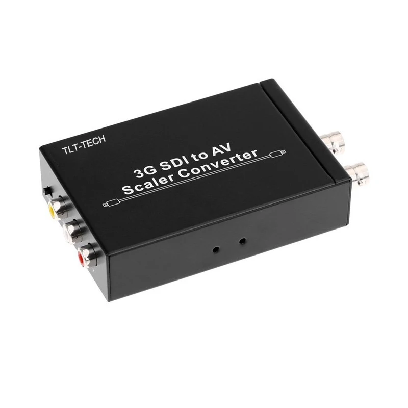 

TLT-TECH высокое качество 3G SDI в AV видео R/L аудио CVBS преобразователь скалер SDI в AV преобразователь в CRT HDTV