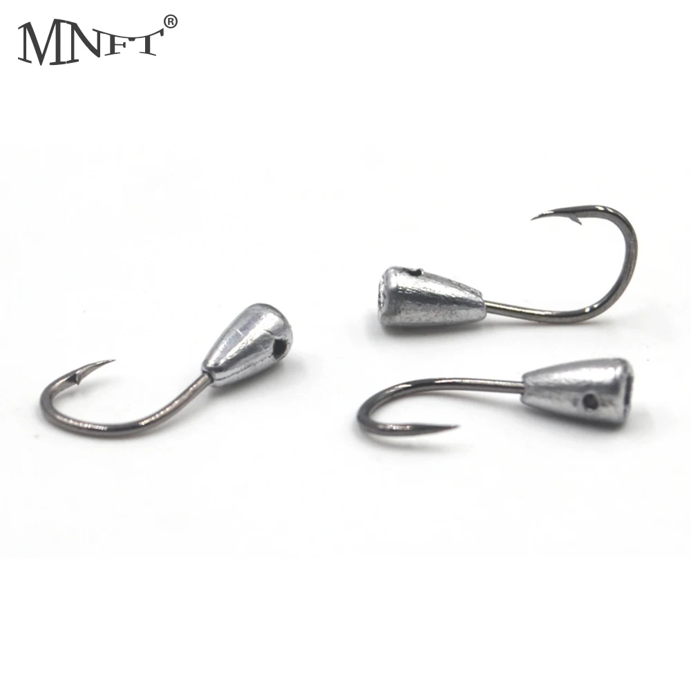 Mnft 100pcs Circle Carp Eyed Fishing Hook Carassius Barbed Fishing Hook