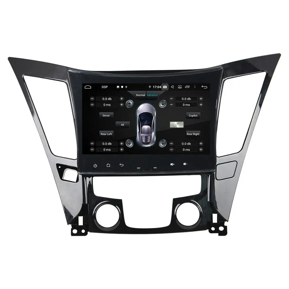 Android 9 PX6 DSP Автомобильный gps навигатор для hyundai SONATA 8 I40 I45 I50 YF 11+ мультимедийный плеер Авто Радио магнитофон головное устройство