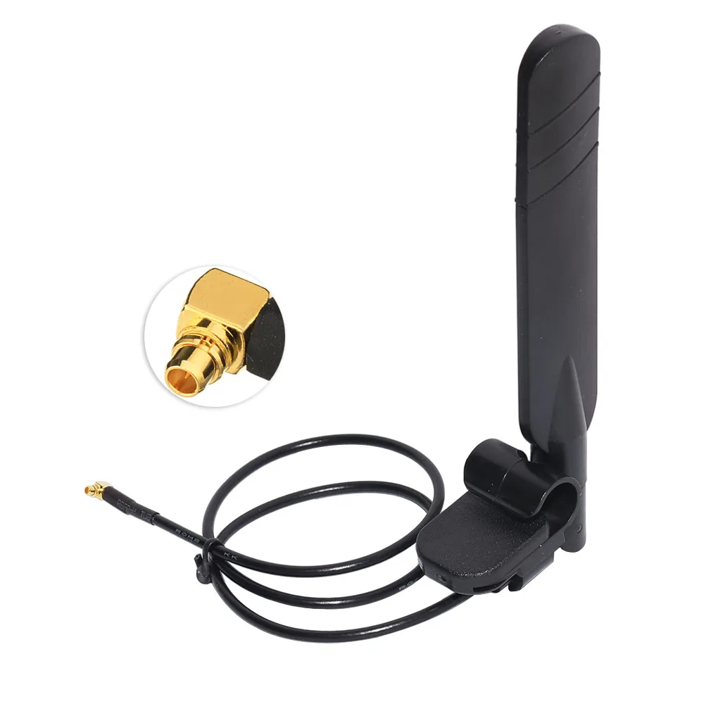 

Superbat-Male Right Angle Connector, Strong Clip Antenna, MMCX Male Right Angle Connector, 4G, 50cm Cable, 2300-2700MHz