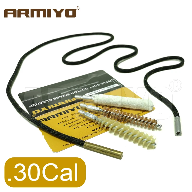 Armiyo 3 шт./компл. 30 Калибр. 7 62 калибра мм отверстие для винтовки AK Чистящая Щетка