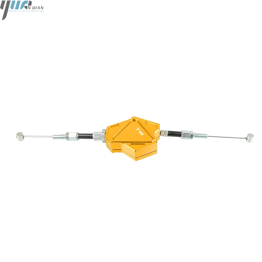 Для Yamaha TW125 TW 125 TW-125 TW200 TW 200 TW-200 TW225 TW 225 TW-225 Мотоцикл с ЧПУ трюк рычаг сцепления простая кабельная система