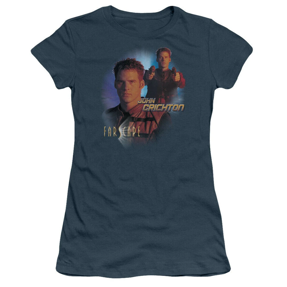 Farscape Джон крихтон лицензированный Юниор футболка классические уникальные