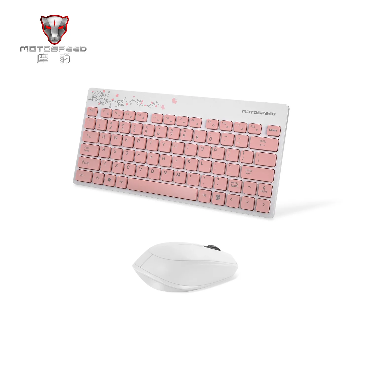 

Wireless Set Mount Leopard New Style G3000 Chocolate Key Take Wireless 2.4G Office Use Keyboard Mouse AA Battery