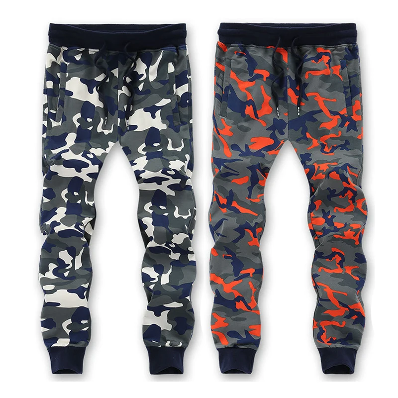 Cotton Camouflage Sweatpants Men 