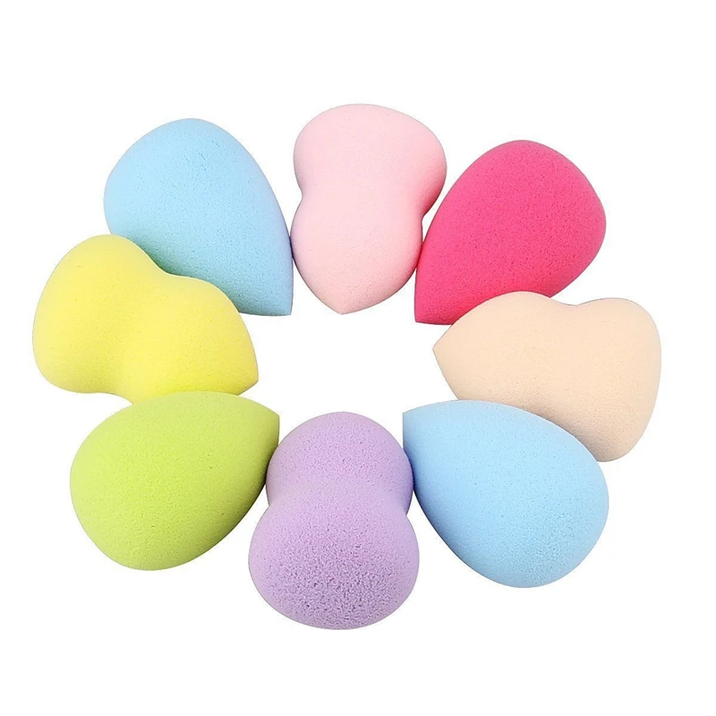 4pcs Cosmetic Puff Powder Puff Smooth Women's Makeup Foundation Sponge Beauty Make Up Tools Accessories