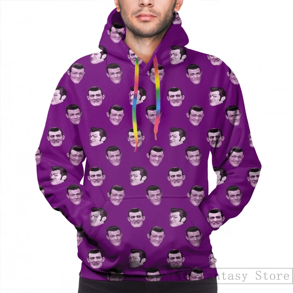 Мужские толстовки, свитшоты для женщин с забавным принтом Robbie Rotten Повседневная Толстовка с капюшоном