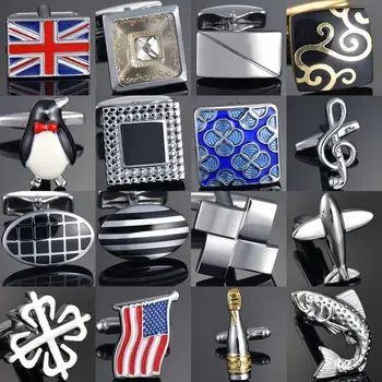 

Sexy Oval Lattice Cufflinks Life Design Cup/scissors/lock/Flag/Plane Cuff Links Piano Brass Cuffs Novelty Cuff Links