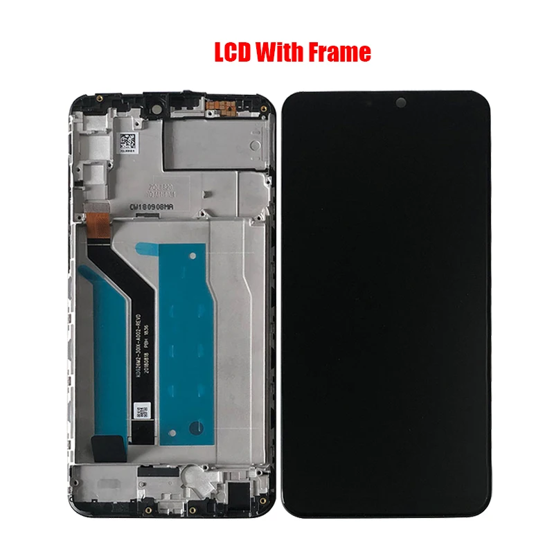Écran Complet (vitre Tactile + LCD) Pour Asus Zenfone Max Pro M2 ZB631K 6.26" - Couleur Bleu Titanium - Neuf