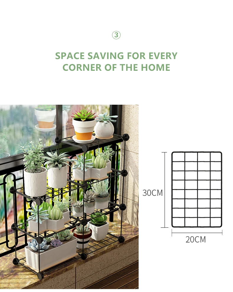 Многослойная подставка для растений, подставка для цветов, простая садовая Цветочная горшка, органайзер, полка для домашнего хранения, украшения