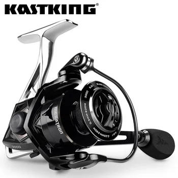 SPECIAL PRICE ❤️ KastKing Megatron 18KG Max Drag Carbon Drag Spinning Fishing Reel With Large Spool Aluminum Body Saltwater Spinning Fishing Reel - discount item 48% OFF Sports & Entertainment