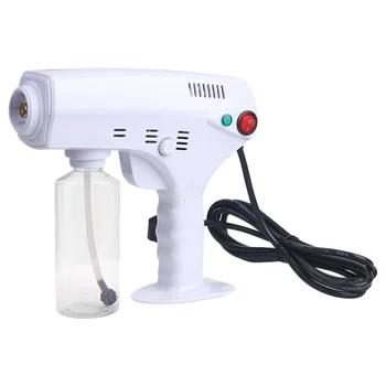 

Household Face Spray Tool Handheld Nano Sprayer Face Water Replenisher Beauty Instrument with Original US Plug without Light Whi