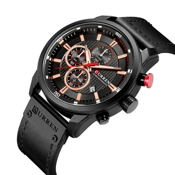 

Curren Top Brand Luxury Quartz Watch Wristwatch Men's Watches 2020 Men Fashion Sports Wrist Watch Clock Women Mens Watches L34
