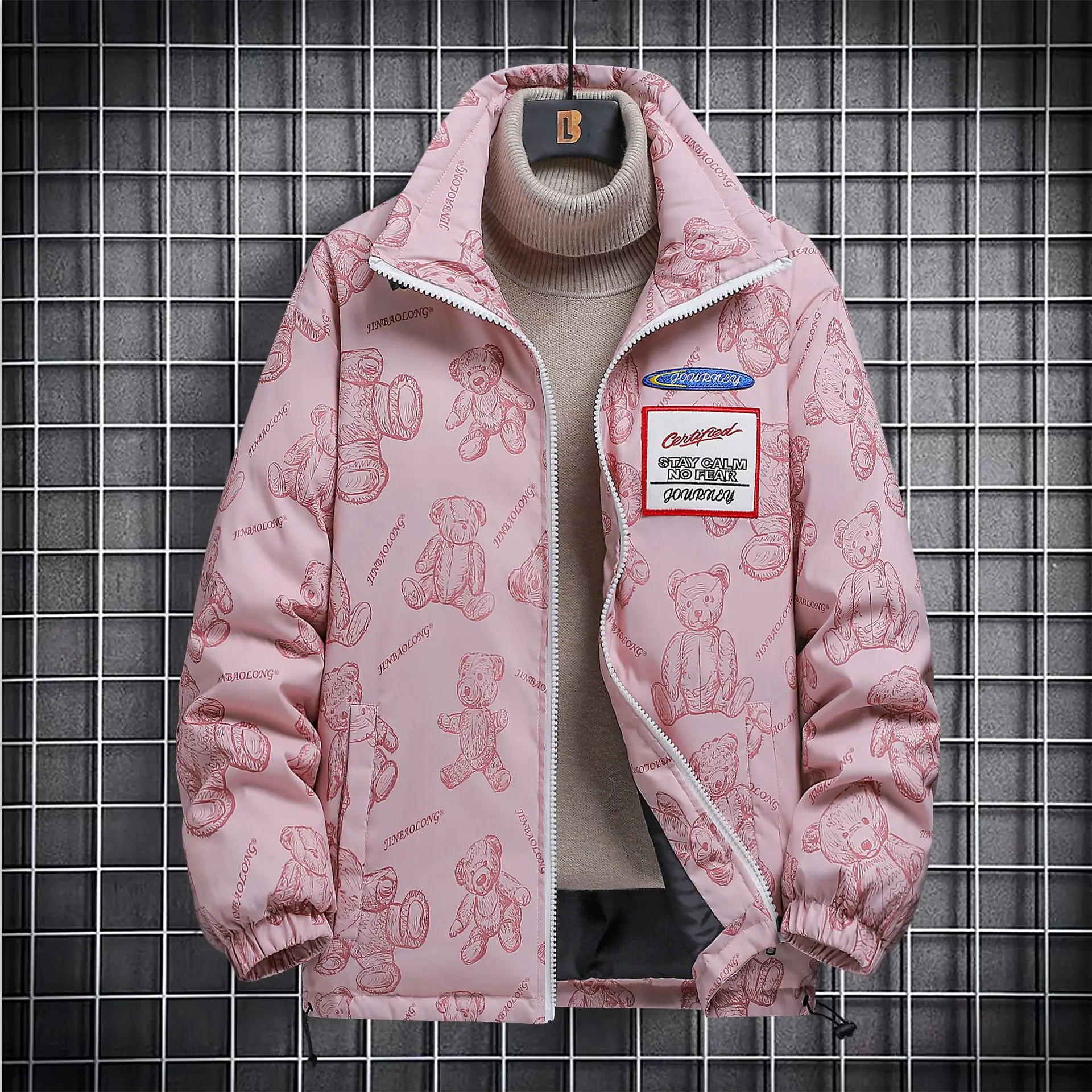 2022 New America North Parkas Couple Lovers Down Coats Casual Stand Collar Warm Down Jacket Puffer Jackets Men/Ladies Tops Parka