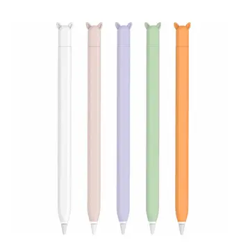 

Cat Ear Anti-scroll Silicone Protective Case Skin Cover for a-pple Pencil 2nd