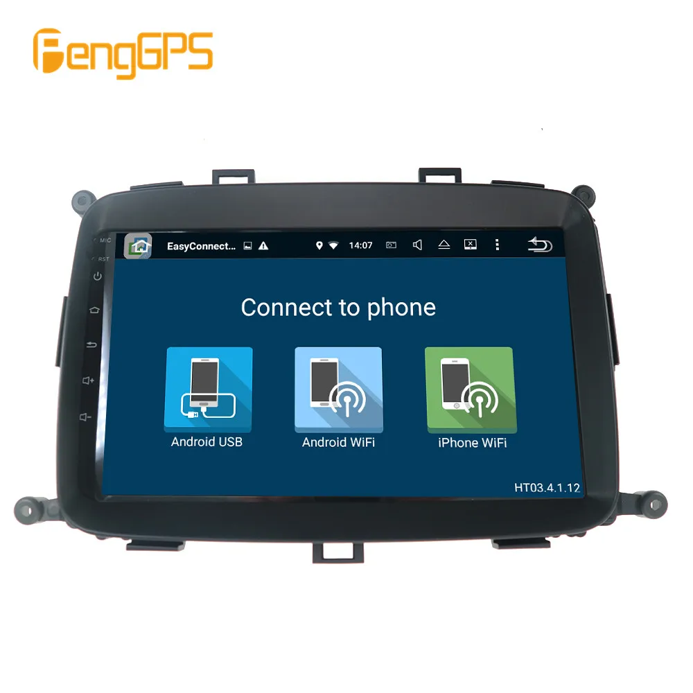 9 дюймов Android 0 4 + 64 ГБ Автомобильный GPS карта навигации для KIA CARENS 2013 2014 2015 2016 2017