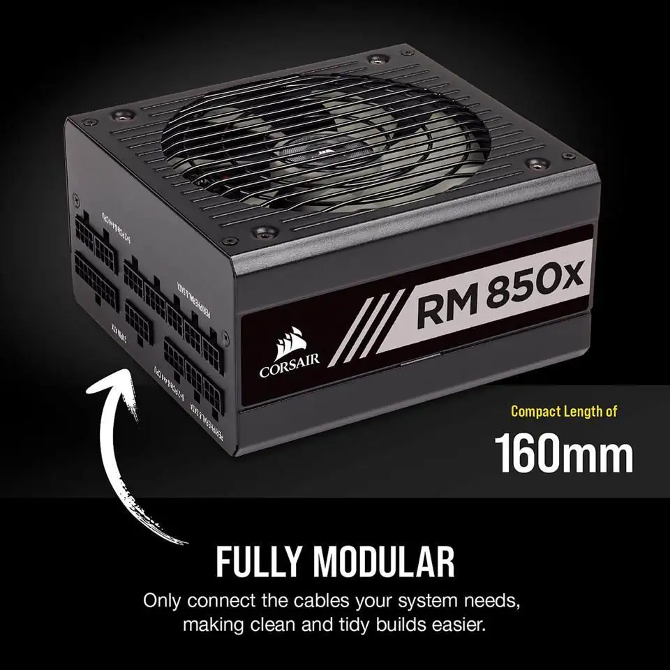 Corsair Rmx Series Rm850x Cp Na 850w Atx12v Eps12v 80 Plus Gold Certified Full Modular Power Supply Pc Power Supplies Aliexpress