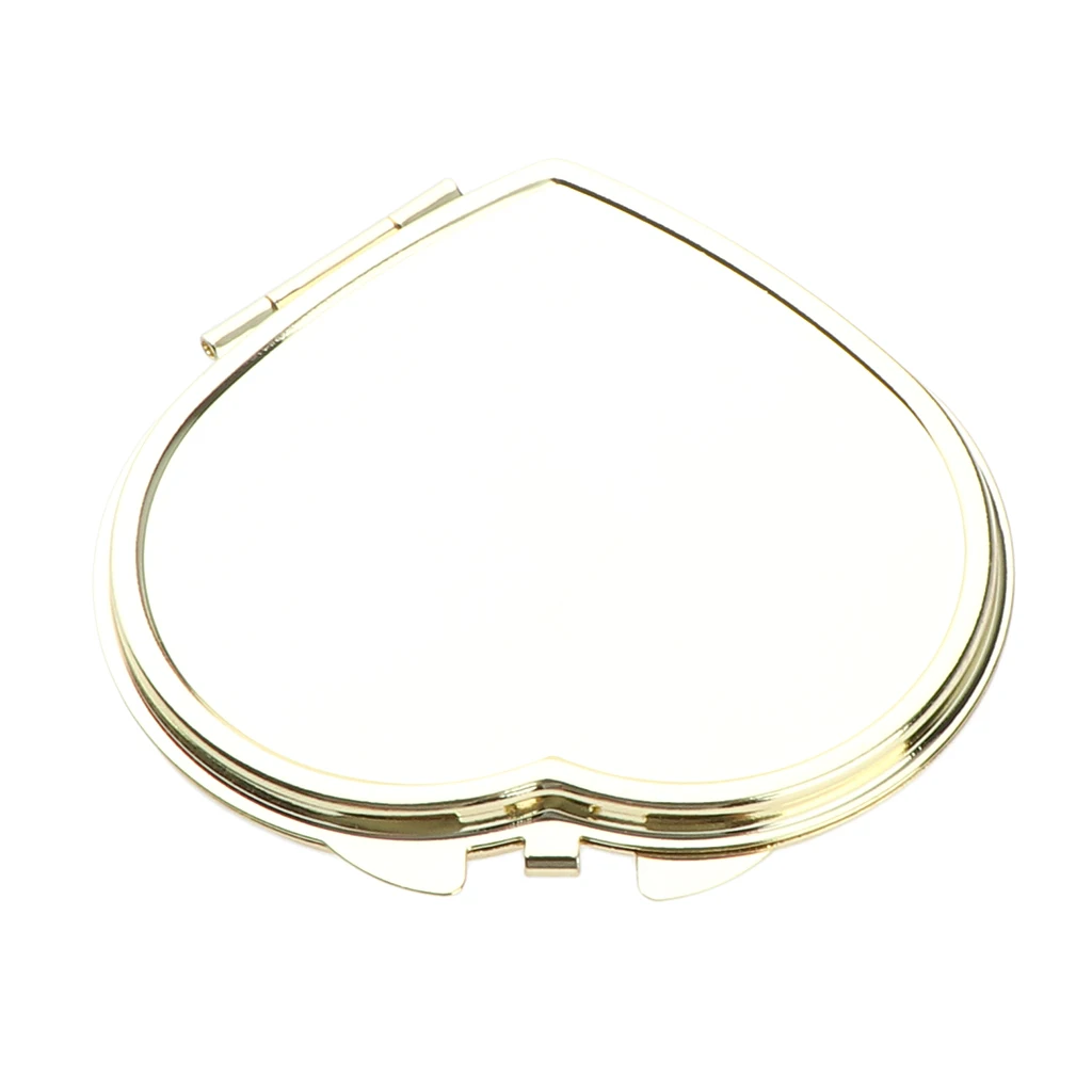 Двухсторонние портативные зеркала для макияжа компактный косметический