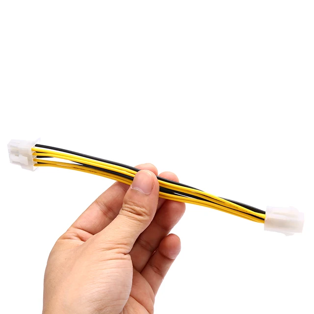 Cavo Adattatore 4 Pin A 8 Pin Per Alimentatore PC - 10 Cm, EPS 12V - Foto 5