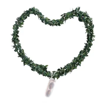 

2M 20 LEDs Copper Wire LED String Lights Artificial Rattan Leaf Garland Lamp Indoor Outdoor Decoration For Christmas Wedding