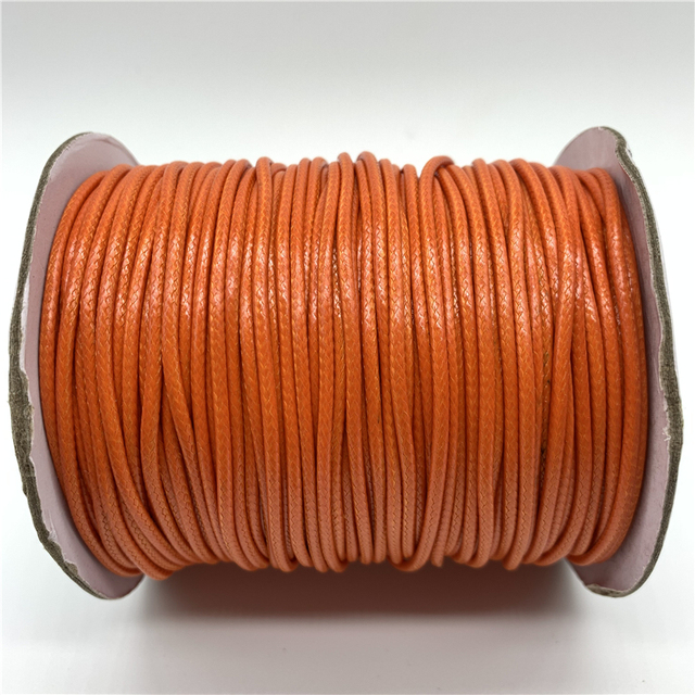 Waxed Cotton Cord Waxed Thread Cord String Strap Necklace Rope For Jewelry Making For Shamballa Bracelet