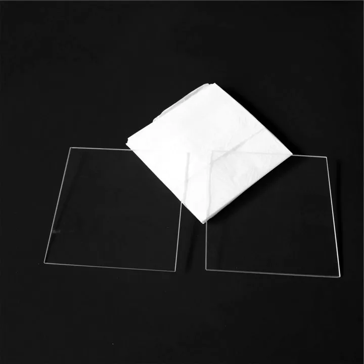 Polishing Clear quartz glass plate 60*60*3mm 20pcs fused quartz plateplateplate glass AliExpress