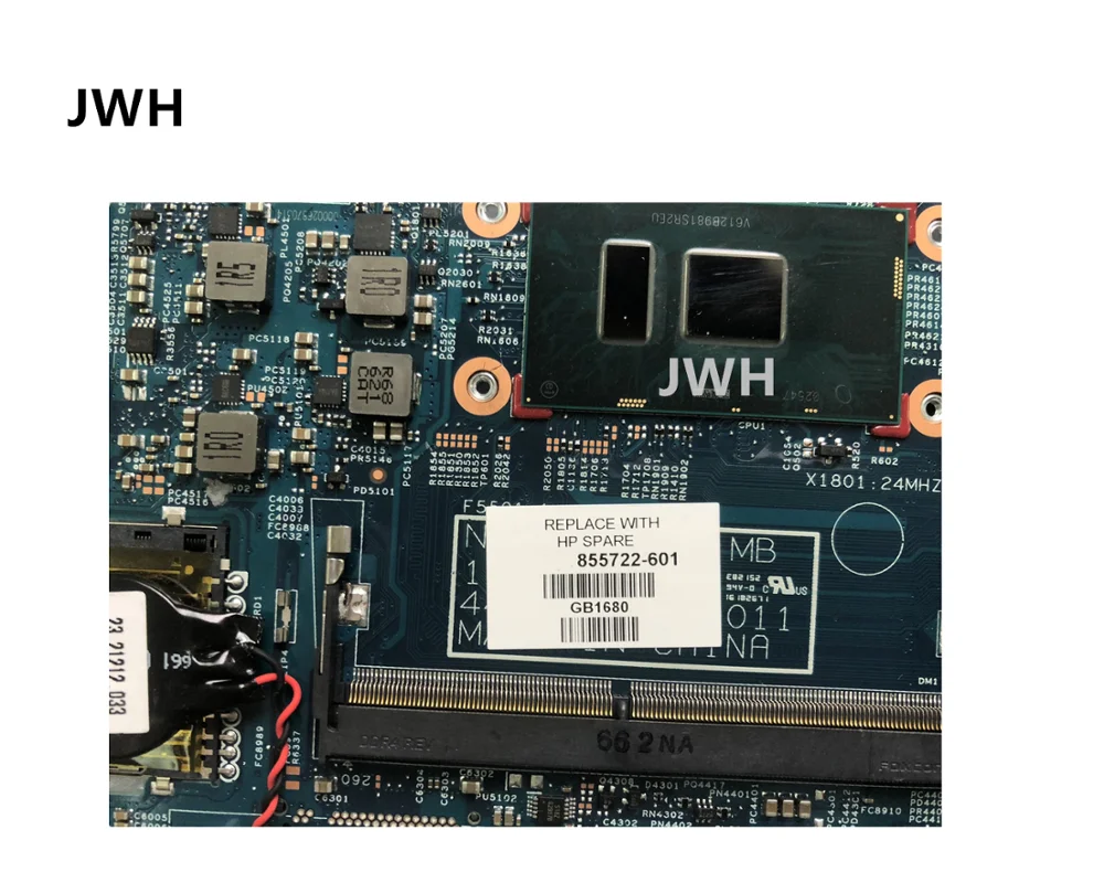 FOR HP 14-AM 11-U 11T-U Motherboard i3-6100U 855722-001 855722-501 855722-601 Tested working