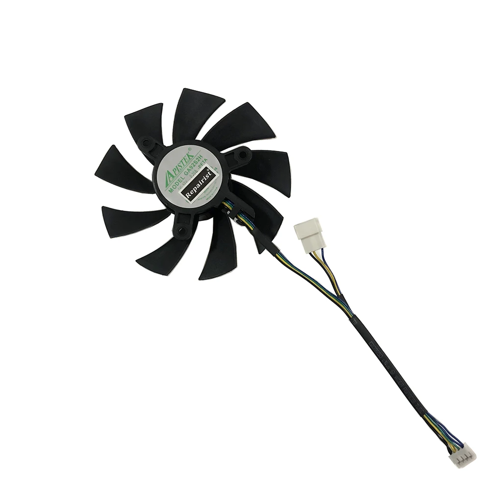 87 мм GA92S2H 100 мм GAA8S2U 4Pin охлаждающий вентилятор GPU для ZOTAC GTX 1070 Ti MINI HA 1080 Ti MINI Dual Graphic Card охлаждающий вентилятор