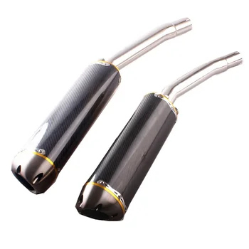 

1 Set Motorcycle Carbon Fiber Exhaust Muffler Silencer Fits Suzuki Hayabusa GSX1300R 2008 2009 2010 2011 Motor Accessories